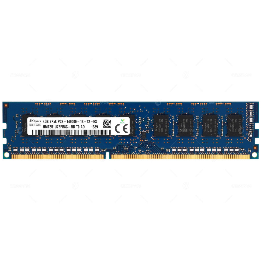712287-071 HP MEMORY 4GB 2RX8 PC3 14900E DDR3 715270-001, HMT351U7EFR8C-RD